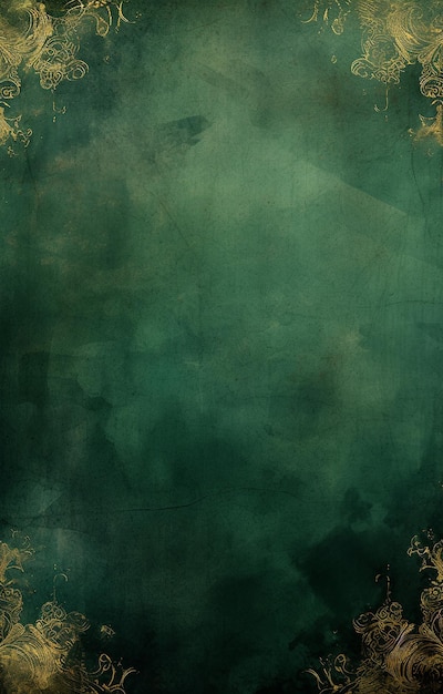 green vintage background