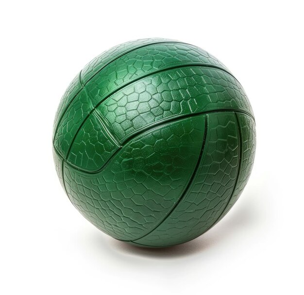 Photo a green volleyball ball