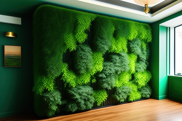 Green wall interior