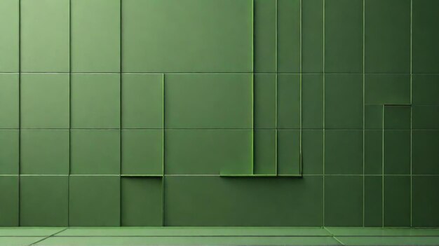 green wall