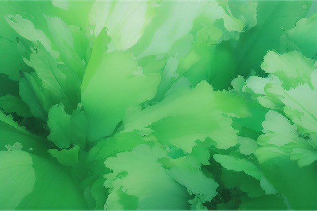 緑の水彩の背景