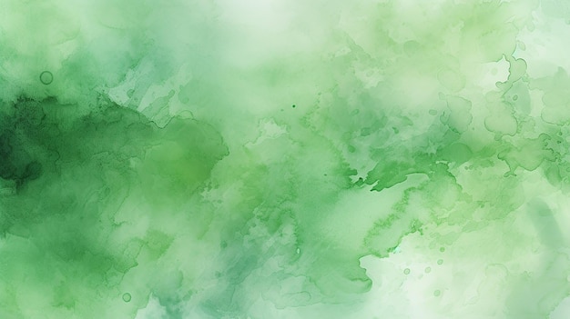 Green Watercolor Background