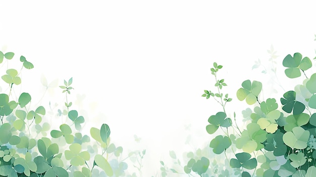 green watercolor background