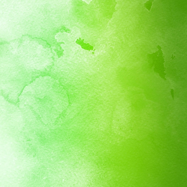 Photo green watercolor paint background