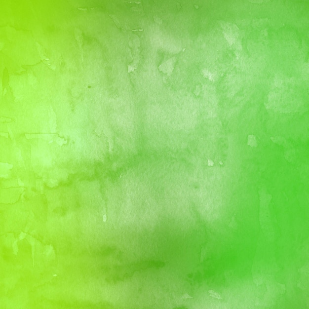 Photo green watercolor paint background