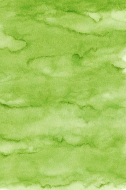 Green Watercolour Texture Background