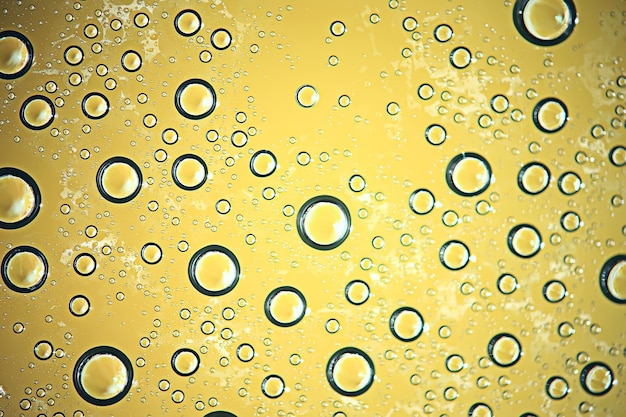 green wet background / raindrops for overlaying on a window, weather, background drops of rain water on a glass transparent