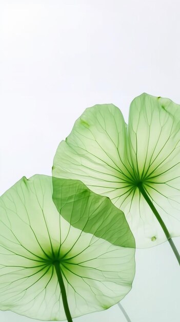 A green and white umbrella