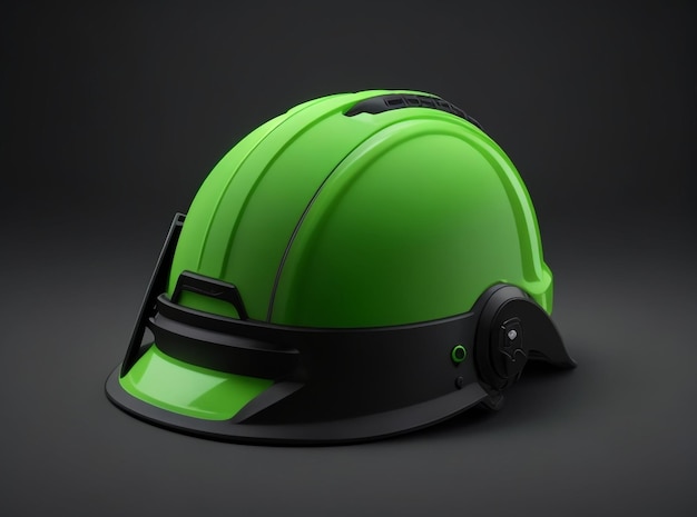 녹색 노동자의 헬멧