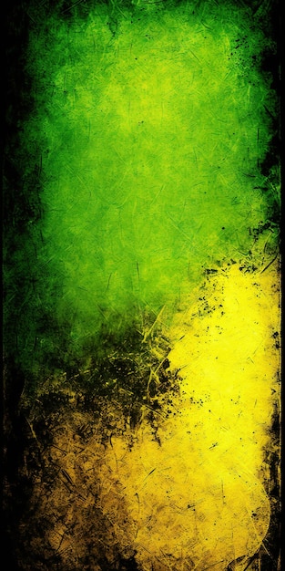 Green and yellow abstract background