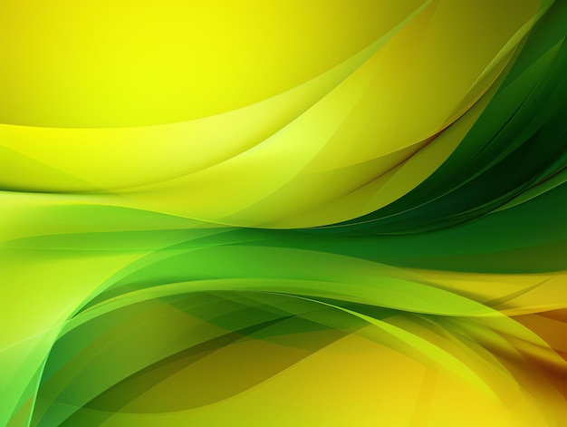 Photo green and yellow abstract effect background for desktop and wallpaper