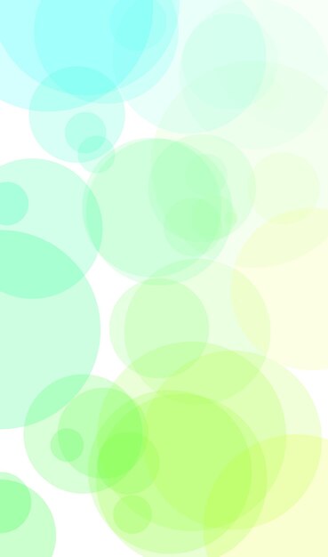 Green and yellow circles on a white background.