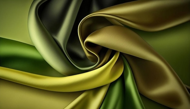 A green and yellow fabric that is made by the company of the company.