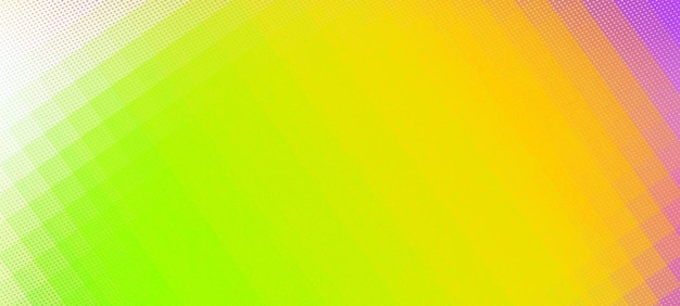 Зелёная и желтая смешанная градиентная панорамная широкоэкранная иллюстрация фона