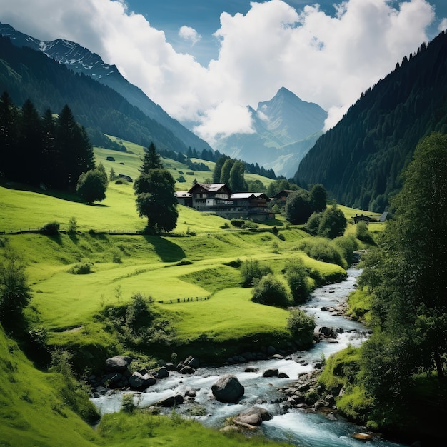 Greenery in Switzerland