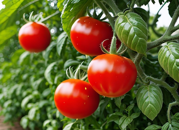 greenhouse tomatoes