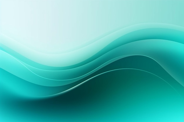 Greenish blue abstract background gradient design