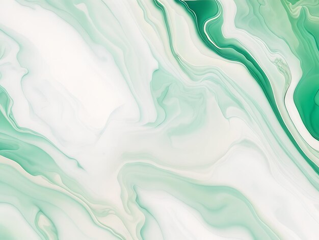 Greenish marble background in pastel fluid style