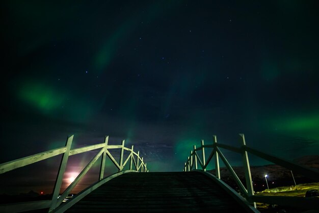 写真 グリーンランドのオーロラ