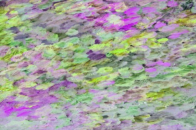 Greenviolet acryl olieverfschilderij textuur