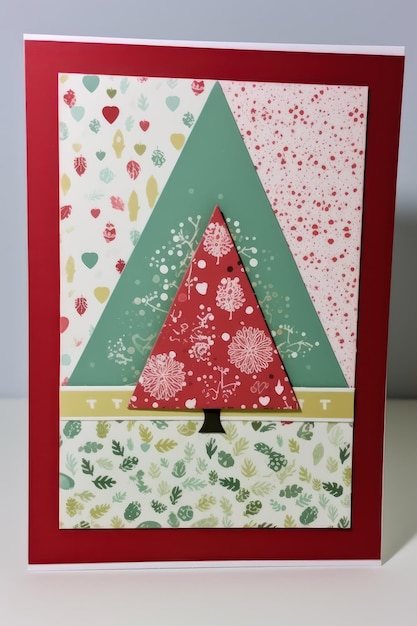 Greeting card for the Christmas and New Year holidays
