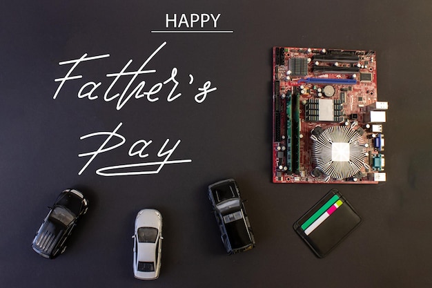 Greeting card for fathers day for a Software engineer hardware engineer computer scientist