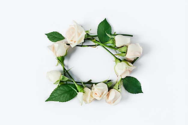 greeting card with flowers