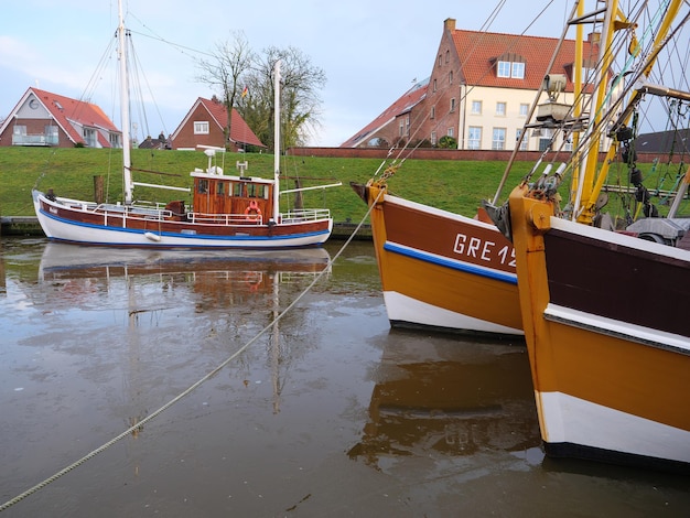 Photo greetsiel harbor