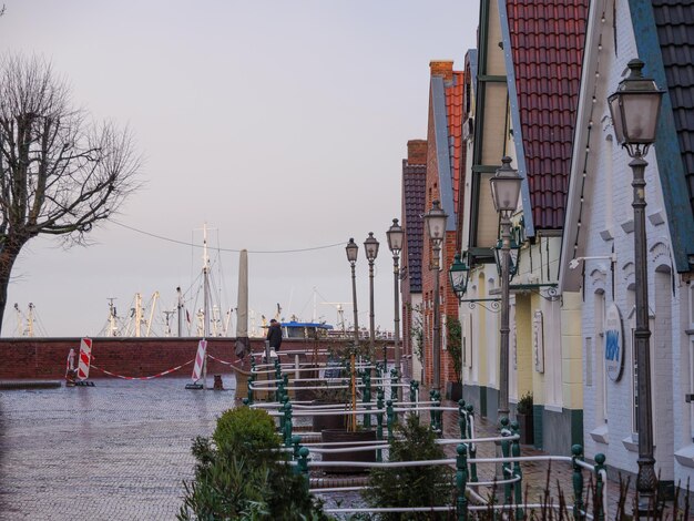 Photo greetsiel at winter time