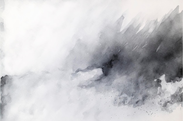 Grey abstract watercolor background