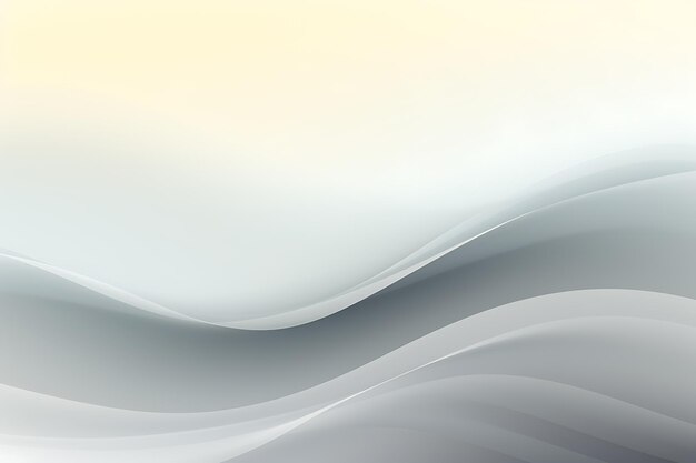 Grey background with smooth wave lines