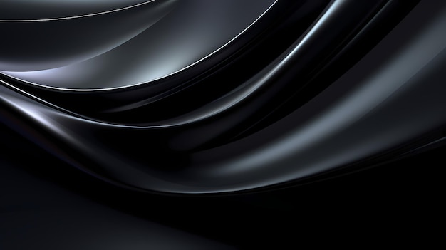 Grey black glossy Abstract Background