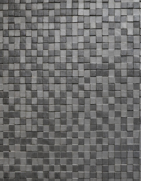 Серая и черная мозаика стены текстуры и фона