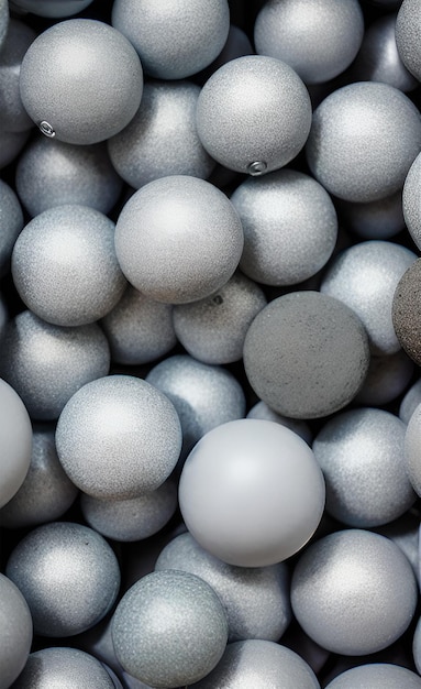 Grey color sphere