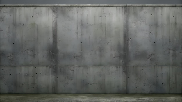 grey concrete wall with several holes and chipped edges textured background