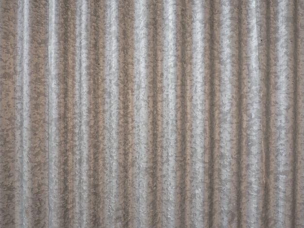 Grey Corrugated steel