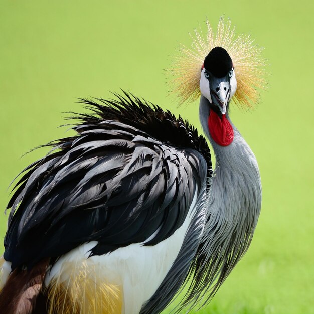 Grey Crowned Crane