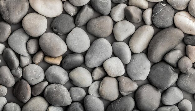 grey ganges river pebbles