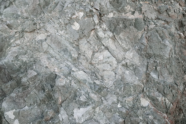 Grey granite rock background texture