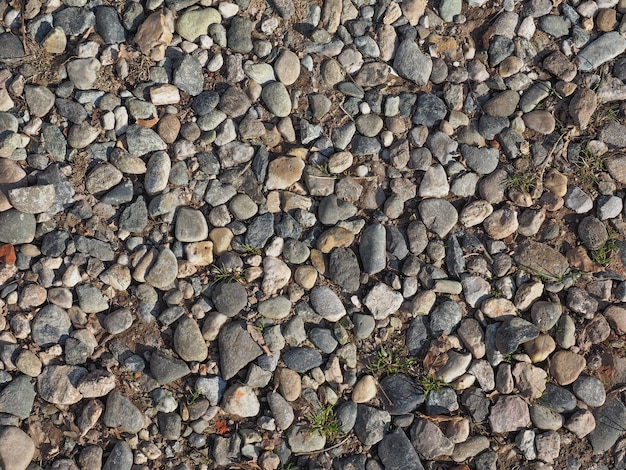 Grey gravel floor background