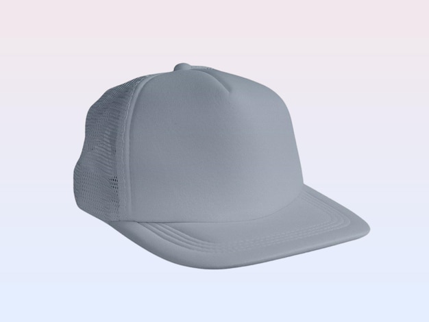 Photo a grey hat with a grey band on it