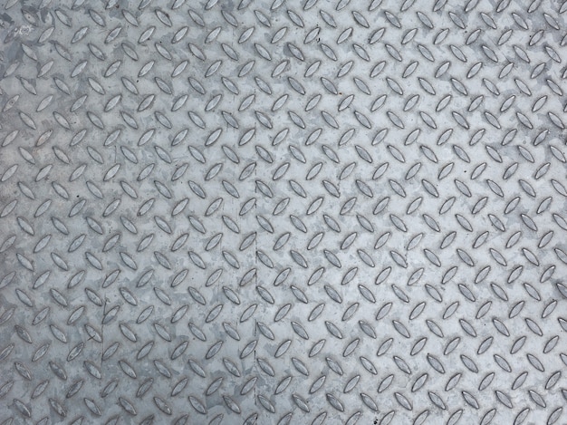 Grey steel diamond plate background