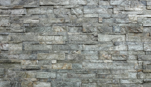 Photo grey stone tile texture brick wall