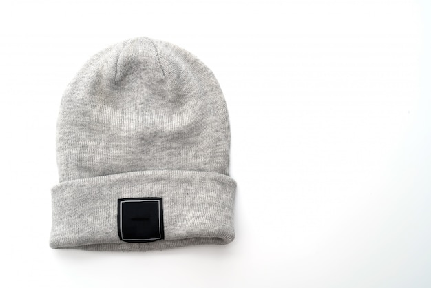 grey wool hat