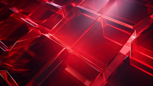 Grid Texture in Ruby Colors Futuristic Background