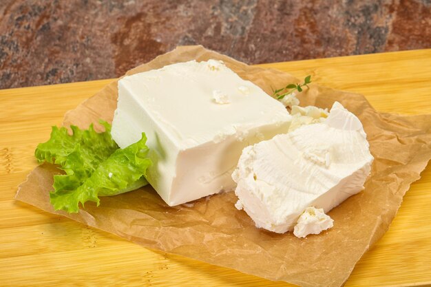 Griekse traditionele feta zachte kaas