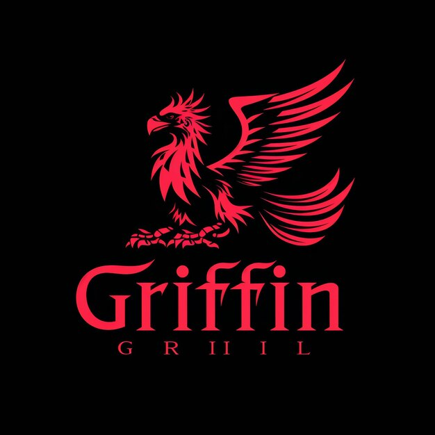 Griffin A Legendary and Unique Brand Logo Generative AI