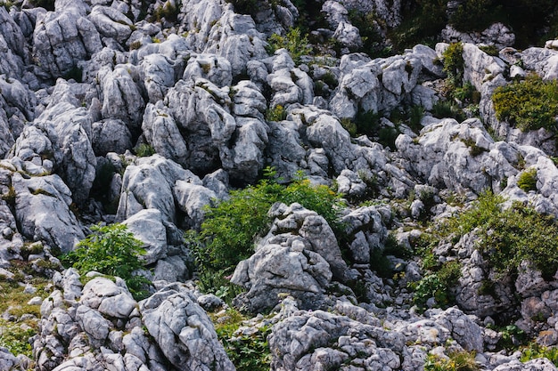 Grijze berg stenen textuur. Natuur materiële achtergrond