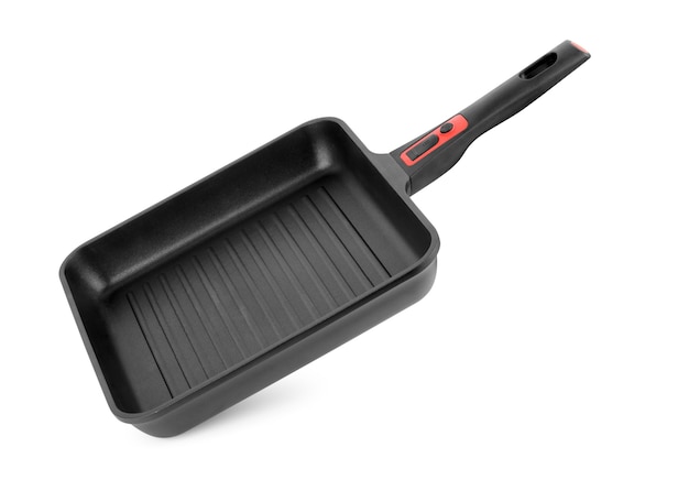 Grill pan on a white background