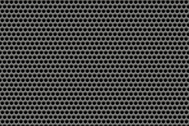 grille gordel geperforeerde zwarte metalen achtergrond